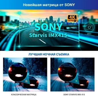 Видеорегистратор с радар-детектором TrendVision DriveCam Real 4K Signature LNA 2CH GPS ГЛОНАСС черный - купить недорого с доставкой в интернет-магазине