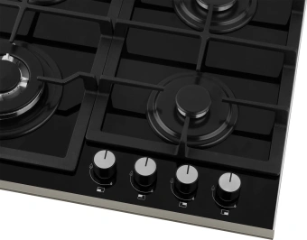 Газовая варочная поверхность Weissgauff HGG 645 BGXBV черный - купить недорого с доставкой в интернет-магазине