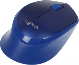 Мышь Logitech M330 Silent Plus синий оптическая 1000dpi silent беспров. USB 2but (910-004925) - купить недорого с доставкой в интернет-магазине