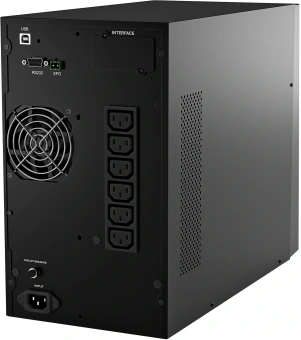 Источник бесперебойного питания Powercom Macan Plus MAC1500TIN 1500Вт 1500ВА черный - купить недорого с доставкой в интернет-магазине
