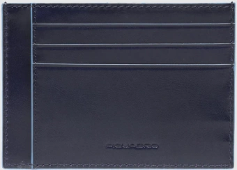 Чехол для кредитных карт Piquadro Blue Square PP2762B2R/BLU2 синий натур.кожа - купить недорого с доставкой в интернет-магазине