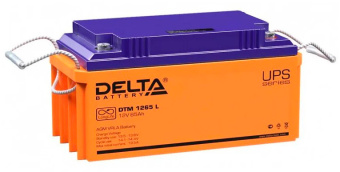 Батарея для ИБП Delta DTM 1265 L 12В 65Ач - купить недорого с доставкой в интернет-магазине