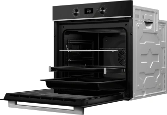 Духовой шкаф Электрический Haier HOQ-K3QNP6BX черный - купить недорого с доставкой в интернет-магазине