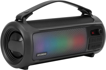 Колонка порт. Hyundai H-PS1025 черный 40W 2.0 BT 10м 3000mAh - купить недорого с доставкой в интернет-магазине