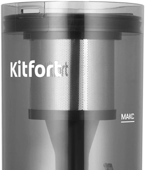 Пылесос Kitfort КТ-5568 400Вт черный/бирюзовый - купить недорого с доставкой в интернет-магазине