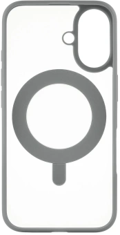 Чехол (клип-кейс) uBear для Apple iPhone 16 Clip 360 with MagSafe серый (CS438GR61RG-I24M) - купить недорого с доставкой в интернет-магазине