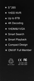 Видеорегистратор Tiandy TC-R3105 I/B/L/Eu/V1.1 - купить недорого с доставкой в интернет-магазине