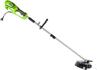 Триммер электрический Greenworks GST1246 1200Вт разбор.штан. реж.эл.:леска/нож - купить недорого с доставкой в интернет-магазине
