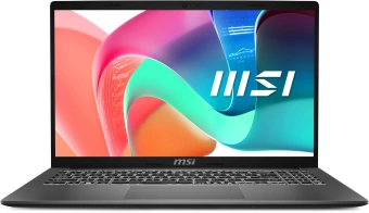 Ноутбук MSI Modern 15 F1MG-1099RU Core 7 150U 16Gb SSD512Gb Intel Graphics 15.6" IPS FHD (1920x1080) Windows 11 Pro grey WiFi BT Cam (9S7-15S111-1099) - купить недорого с доставкой в интернет-магазине
