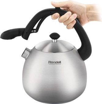 Чайник металлический Rondell Esfera RDS-1656 3л. стальной - купить недорого с доставкой в интернет-магазине