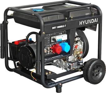 Генератор Hyundai DHY 10000LE-T 8.5кВт - купить недорого с доставкой в интернет-магазине