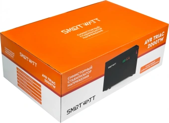 Стабилизатор напряжения Smartwatt AVR Triac 2000TW 2000ВА черный - купить недорого с доставкой в интернет-магазине