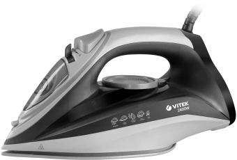 Утюг Vitek Verde VT-8328 2400Вт белый/серый - купить недорого с доставкой в интернет-магазине