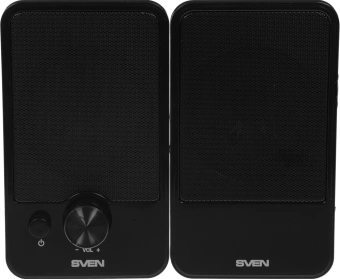 Колонки Sven 312 2.0 черный 4Вт - купить недорого с доставкой в интернет-магазине