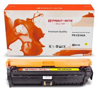 Картридж лазерный Print-Rite TRHE96YPU1J PR-CE342A CE342A желтый (16000стр.) для HP CLJ M775 - купить недорого с доставкой в интернет-магазине
