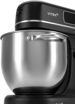 Миксер планетарный Vitek VT-PM0770 1100Вт черный - купить недорого с доставкой в интернет-магазине