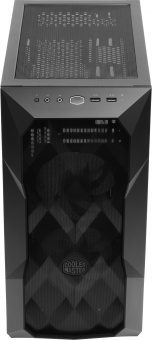 Корпус Cooler Master MasterBox TD300 Mesh черный без БП mATX 4x120mm 4x140mm 2xUSB3.0 audio bott PSU - купить недорого с доставкой в интернет-магазине
