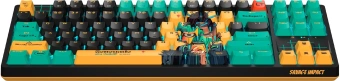 Клавиатура A4Tech Bloody AT87 Renegade механическая черный/зеленый USB for gamer LED (AT87) - купить недорого с доставкой в интернет-магазине