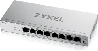 Коммутатор Zyxel GS1200-8HPV3-EU0101F (L2) 8x1Гбит/с 4PoE+ 68W управляемый - купить недорого с доставкой в интернет-магазине