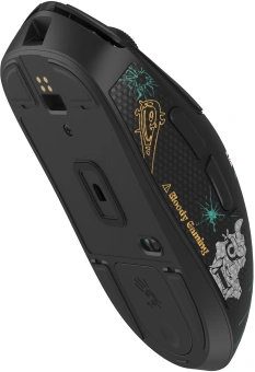 Мышь A4Tech Bloody R72 Ultra Duo черный/рисунок оптическая 20000dpi беспров. USB/USB-C 6but (R72 ULTRA DUO RENEGADEMIDNIGHT) - купить недорого с доставкой в интернет-магазине