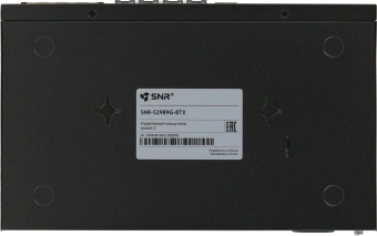 Коммутатор SNR SNR-S2989G-8TX (L2+) 4SFP+ управляемый - купить недорого с доставкой в интернет-магазине
