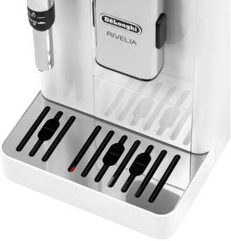 Кофемашина Delonghi Rivelia EXAM440.35.W 1450Вт белый - купить недорого с доставкой в интернет-магазине