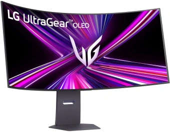 Монитор LG 44.5" 45GX950A-B черный OLED LED 21:9 HDMI M/M матовая HAS Piv 1300cd 178гр/178гр 5120x2160 165Hz FreeSync Premium Pro DP WU USB 14кг - купить недорого с доставкой в интернет-магазине