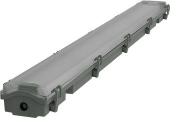 Светильник Gauss Lite СПП-Т8-G13 36Вт серый прямоугольный (909437160) - купить недорого с доставкой в интернет-магазине