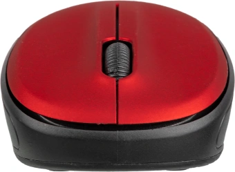 Мышь Оклик 665MW черный/красный оптическая 1600dpi беспров. USB для ноутбука 3but (1025135) - купить недорого с доставкой в интернет-магазине