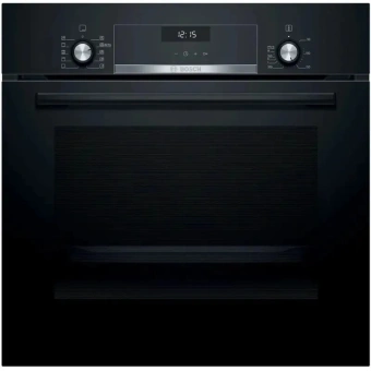 Духовой шкаф Электрический Bosch HBJ558YB3Q черный - купить недорого с доставкой в интернет-магазине