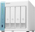 Сетевое хранилище NAS Qnap D4 (REV. B) 4-bay настольный Cortex-A15 AL-214 - купить недорого с доставкой в интернет-магазине