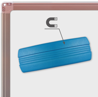 Стиратель Silwerhof Classic для досок пластик 16х5.5х4.8см ассорти магнитный (упак.:12шт) - купить недорого с доставкой в интернет-магазине