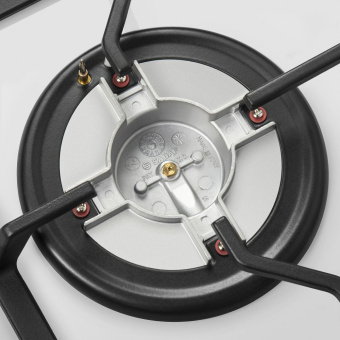 Газовая варочная поверхность Maunfeld EGHG.64.43CW/G белый - купить недорого с доставкой в интернет-магазине