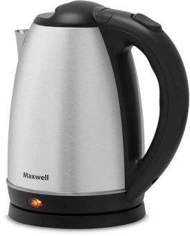 Чайник электрический Maxwell MW-1055 1.8л. 2200Вт сталь корпус: металл/пластик - цена, купить или заказать с доставкой в интернет-магазине Чайник электрический Maxwell MW-1055 1.8л. 2200Вт сталь корпус: металл/пластик - купить недорого с доставкой в интернет-магазине