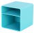 Подставка Deli ENS011blue Nusign 2отд. для пишущих принадлежностей 84х84х86мм синий пластик - купить недорого с доставкой в интернет-магазине