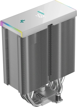 Устройство охлаждения(кулер) Deepcool AK500S Digital SE Wh ARGB Soc-AM5/AM4/1200/1700/1851 белый 4-pin 28dB Al+Cu LCD 240W 864gr Ret (R-AK500S-WHADMN-GJD) - купить недорого с доставкой в интернет-магазине