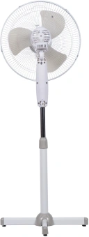 Вентилятор напольный Oasis VF-40PWG 40Вт скоростей:3 белый/серый - купить недорого с доставкой в интернет-магазине