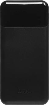 Мобильный аккумулятор Hoco J102 Cool figure 10000mAh QC3.0/PD3.0 20W 3A USB-A/USB-C черный - купить недорого с доставкой в интернет-магазине
