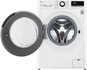 Стиральная машина LG TW4V3RS6W класс: A загр.фронтальная макс.:10.5кг белый инвертор - купить недорого с доставкой в интернет-магазине