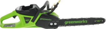 Цепная пила Greenworks GD40CS20X аккум. 2000Вт дл.шины:16" (40cm) (2008807) - купить недорого с доставкой в интернет-магазине