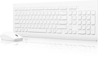 Клавиатура + мышь Lenovo 510 клав:белый мышь:белый USB беспроводная BT (GX31F38001) - купить недорого с доставкой в интернет-магазине