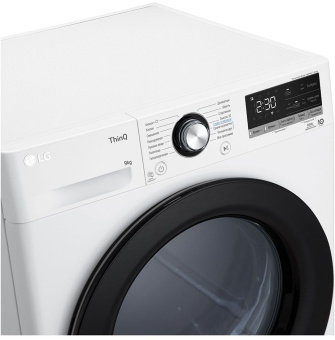 Сушильная машина LG DC90V3V6W кл.энер.:A++ макс.загр.:9кг белый - купить недорого с доставкой в интернет-магазине