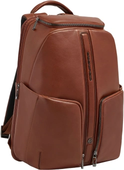 Рюкзак мужской Piquadro Victor CA7182W143/CU табачный натур.кожа - купить недорого с доставкой в интернет-магазине