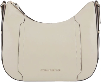 Сумка женская Piquadro Circle BD6657W92/BECU бежевая/кофейная натур.кожа - купить недорого с доставкой в интернет-магазине