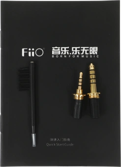 Наушники вкладыши Fiio FH5S 1.2м черный/медный проводные в ушной раковине (80001473) - купить недорого с доставкой в интернет-магазине
