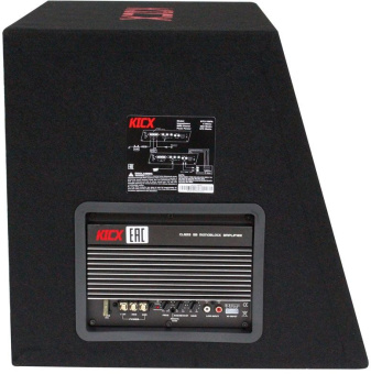 Сабвуфер автомобильный Kicx GT311BPA 350Вт активный (30см/12") - купить недорого с доставкой в интернет-магазине