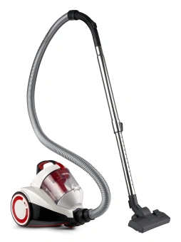 Пылесос Domfy DSC-VC505 2000Вт белый/красный - купить недорого с доставкой в интернет-магазине