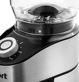 Кофемолка Kitfort КТ-744 сист.помол.:жернова вместим.:160гр черный - купить недорого с доставкой в интернет-магазине