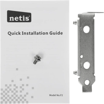 Сетевой адаптер Wi-Fi + Bluetooth Netis F2 АХ5400 PCI Express (ант.внеш.съем) 2ант. - купить недорого с доставкой в интернет-магазине