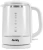 Чайник электрический Domfy DSW-EK304 1.6л. 2200Вт белый корпус: стекло/пластик - купить недорого с доставкой в интернет-магазине